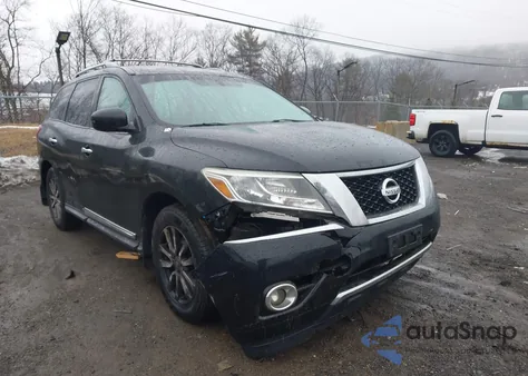 2013 Nissan Pathfinder Sl z USA, uszkodzony, nr VIN 5N1AR2MMXDC612127